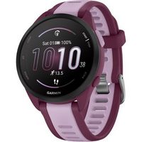 Garmin - Forerunner 165 Music GPS Smartwatch 43 mm Fiber-Reinforced Polymer - Berry/Lilac