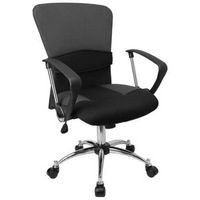 Alamont Home - Mindy Contemporary Mesh Swivel Office Chair - Grey