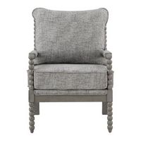 OSP Home Furnishings - Abbott Chair - Graphite