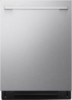 LG - FlushFit 24" Top Control Smart Built-In Tub Dishwasher with 3rd Rack, 1 Hour Wash &amp; Dry Cycl...