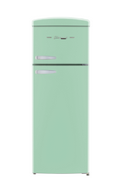 Unique Appliances - Classic Retro 7.5cu.ft Compact Top Freezer Refrigerator - Summer Mint Green