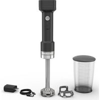 KitchenAid - Go Cordless Multi-Speed 180W Battery-Powered Hand Blender with Battery - Black