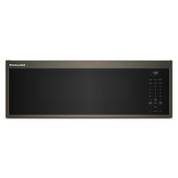 KitchenAid - 1.1 Cu. Ft. Microwave Hood with 1800-Watts Cooking Power - Black Stainless Steel