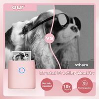 JADENS - JD-21 Mini Thermal Printer and paper bundle for Study Notes, Photos, Memos, Lists, Work ...