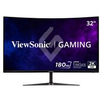 ViewSonic - VX3218C-2K 32&quot; LCD QHD FreeSync Premium Gaming Monitor (HDMI and DisplayPort) - Black