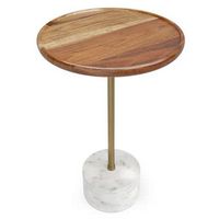 Simpli Home - Becker  Side Table - Natural