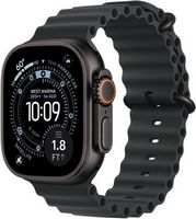 Apple Watch Ultra 3 (GPS+Cellular) 49mm Titanium Case with Black Ocean Band - Black - (2025)