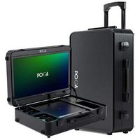 POGA - PRO Premium Portable Console Travel Case w/ Trolley &amp; 21.5%27%27 ASUS Gaming Monitor for Xbox ...