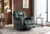 Bestier - 40.6" Oversize Power Lift Recliner Chair with Massage and Heating - Gray