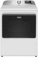 Maytag - 7.4 Cu. Ft. Smart Gas Dryer with Extra Power and Advanced Moisture Sensing - White