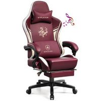 GTPlayer - Dragon Series Gaming Chair with Bluetooth Speakers - Red