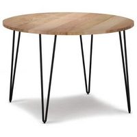 Simpli Home - Hunter 45 Inch Round Dining Table - Natural