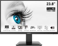 MSI - PRO MP243X 24" IPS LCD FHD 100Hz 1ms FreeSync  Monitor ,Built-in Speakers (DisplayPort, HDM...