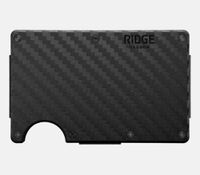 The Ridge Wallet - 3K Cash Strap - Carbon Fiber