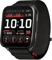 Garmin - Venu X1 GPS Smartwatch 51 mm Fiber-reinforced polymer - Black with Slate Titanium Caseba...