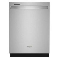 Whirlpool - 24&quot; Top Control Built-in Stainless Steel Tub Dishwasher with 3rd Rack and 41 dBA - St...