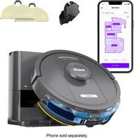 Shark - Matrix 2-in-1 Robot Vacuum &amp; Mop with Self-Emptying Bagless 30 Day Capacity Base - Black