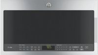 GE Profile - 2.1 Cu. Ft. Over-the-Range Microwave with Sensor Cooking - Stainless steel