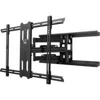 Kanto - Full-Motion TV Wall Mount for Most 39" - 80" TVs - Extends 24" - Black