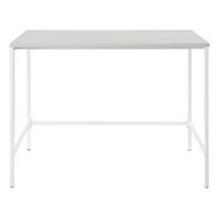 OSP Home Furnishings - Contempo Rectangular  Office Desk - White Oak