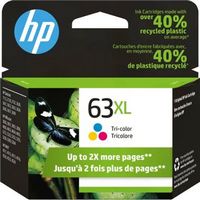 HP - 63XL High-Yield Ink Cartridge - Tri-color