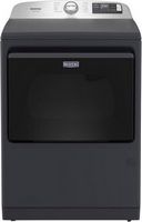 Maytag - 7.4 Cu Ft. Smart Electric Dryer with Pet Pro Option - Midnight Steel