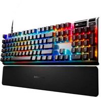 SteelSeries - Apex Pro Gen 3 Full Size Wired HyperMagnetic Gaming Keyboard – With Rapid Tap, Rapi...