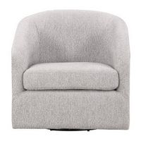 OSP Home Furnishings - Parker Swivel Tub Chair - Sterling