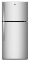 Whirlpool - 30 in. Wide 19.2 cu. ft. Top-Freezer Refrigerator with Total Coverage Cooling - Finge...
