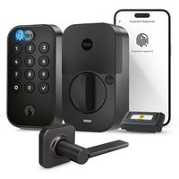 Yale - Assure Lock 2 Touch Keypad with Wi-Fi and Valdosta Lever - Black Suede