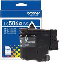Brother - Genuine LC506XLBK High Yield Ink Cartridge - Black