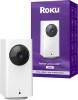Roku - Smart Home Indoor Camera 360° Wi-Fi-connected Security Camera With Motion Detection & Trac...