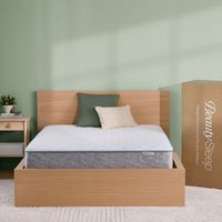 Beautyrest - BeautySleep Slumber Time 10" Hybrid Medium Firm Mattress in a Box -Full - White