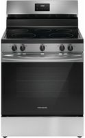Frigidaire - 30" Electric Range with Quick Boil Element - Stainless Steel