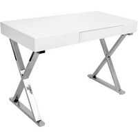 LumiSource - Luster Desk - White