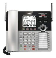 VTech - CM18445 Main Console - DECT 6.0 4-Line Expandable Small Business Office Phone with Answer...
