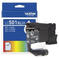 Brother - Genuine LC501XLBK High Yield Ink Cartridge - Black