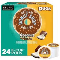 The Original Donut Shop - Duos Coconut + Mocha K-Cup Pods, 24 Count
