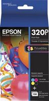 Epson - 320P Standard Capacity Ink Cartridge + Photo Paper - Multicolor