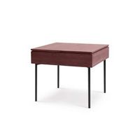 Burrow - Carta Hardwood Side Table - Walnut