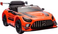 Hyper - Mercedes AMG GT3 12V Ride On - 3.5MPH Max Speed - Adult Remote Control - Front &amp; Rear Lig...