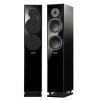 Yamaha - Dual 6.5-Inch 180-Watt-Max 2-Way Floor-Standing HD Movie Tower Speaker - Piano Black