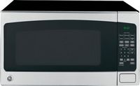 GE - 2.0 Cu. Ft. Full-Size Microwave - Stainless steel