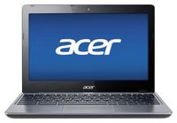 Acer - 11.6&quot; Chromebook - Intel Celeron - 2GB Memory - 16GB Solid State Drive - Granite Gray