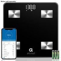 Arboleaf Smart Scale for Body Weight, Bluetooth, 14 Key Body Composition Analysis Sync Apps, FSA ...