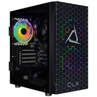 CLX - SET Gaming Desktop - AMD Ryzen 5 8600G - 16GB DDR5 Memory - Radeon 760M Integrated - 500GB ...