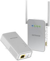 NETGEAR - Powerline AC1000 Wi-Fi Access Point and Adapter - White