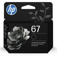 HP - 67 Standard Capacity Ink Cartridge - Black