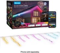 Govee - RGBIC 32.8ft Icicle Lights - Multi