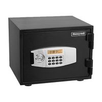 Honeywell - 0.5 Cu. Ft. Fire- and Water-Resistant Security Safe with Digital and Key Lock - Black